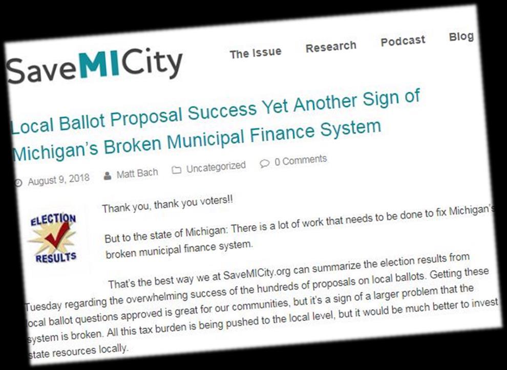 Thanks for voting yes but Historically, 80% of local new money asks are approved by voters August, 2018