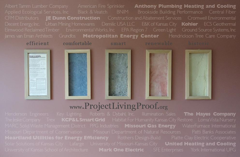 If you are in Kansas City, visit Metropolitan Energy Center staff at Project Living