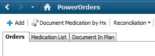 Documenting Medication Historically (Hx) Pages 1-2 No Order History Performed Warning Page 3 Admission Medication Reconciliation Page 4 Discharge Medication