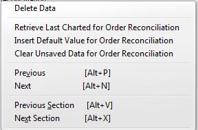 the order Reconciliaton checkbox, choose Delete Data and re-launch.