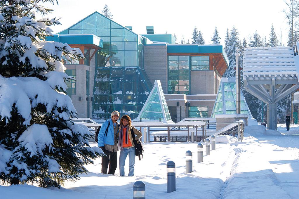 EDUCATION AND SKILLS TRAINING Prince George is home to the main campuses of the University of Northern BC (UNBC) and the College of New Caledonia (CNC), which provide a wide range of programming to