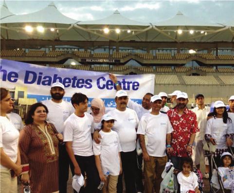 November 7, 2014 World Diabetes Day Walk Yas Marina Circuit, Abu Dhabi, UAE More than 21,000 people joined forces to take a