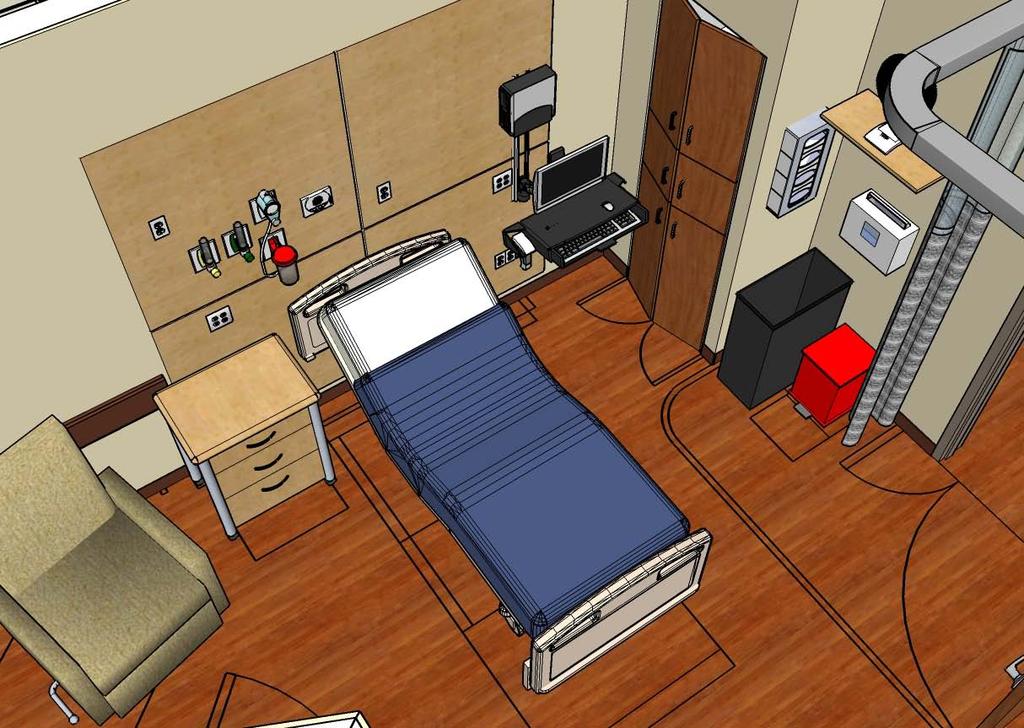 Patient Room Bedside charting and access to electronic medical records Increased bedside