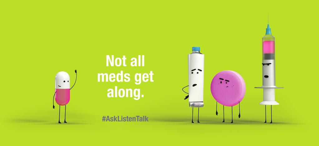 Social Media Messaging Twitter Get the ball rolling: get #asklistentalk trending on Twitter by using these suggested tweets with any of our free digital Not All Meds Get Along images.