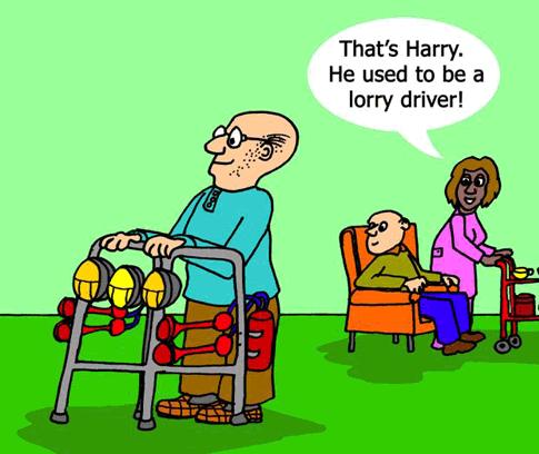 New resident visit Harry is scheduled for a visit in 6 months time to review his health plan Home inform of Harry s admission to the care home.