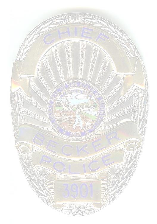 BECKER POLICE DEPARTMENT 12060