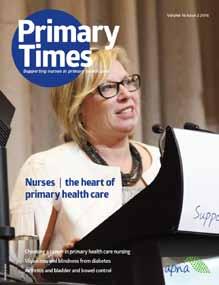 JOURNAL Primary Times Primary Times reaches nurses practicing in primary health care and general practice