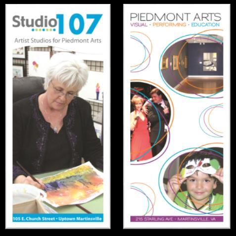 , 2013 Tri-fold Brochures for Studio