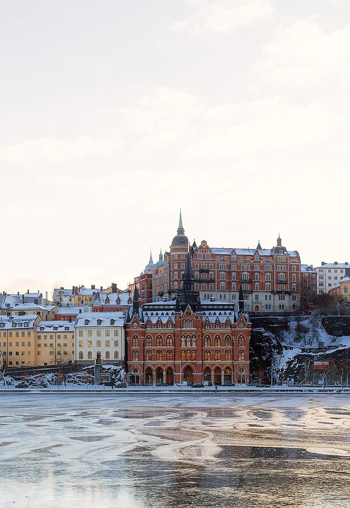 Stockholm is the social, media, political, and financial focus of Sweden.
