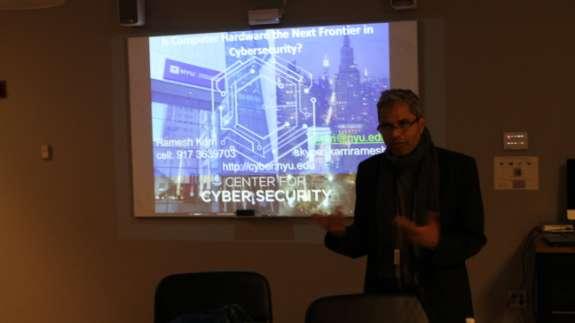 [10] IEEE Day 2018 Celebration - Distinguished Lecture in CyberSecurity, Prof.