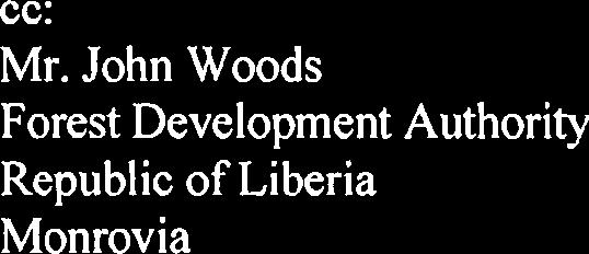Very truly yours, INTERNATIONAL BANK FOR RECONSTRUCTION AND DEVELOPMENT Acting as Trustee of the Readiness Fund of the Forest Carbon Partnership Facility AGREED: Country ~ ander foihberia Name ~UHIJU