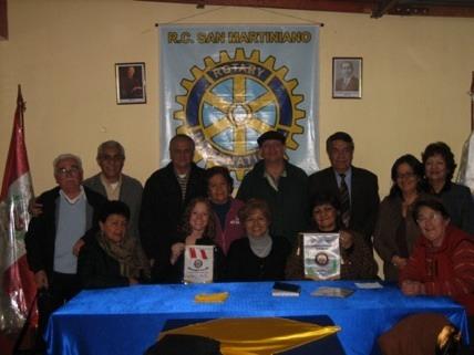Living in Peru Rotary San Martiniano, my host club 1. Describe your academic achievements (honors and/or degrees received, etc.