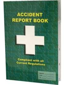 Required by law Every business must hold an accident book to record accidents to employees and visitors