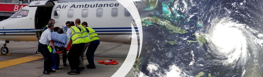 Case Study: Life-saving Aeromedical Evacuation During Back-to-Back Hurricanes Background An Active Duty Service Member (ADSM) in the U.S. Virgin Islands was assisting with clean-up after the area suffered devastating damage from Hurricane Irma.