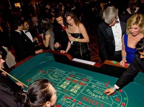 Black Tie dress is optional, but if you wanna make an entrance then don your fanciest duds and come try your hand at the gaming tables. Food, music, games, and prizes are included in yur ticket price.