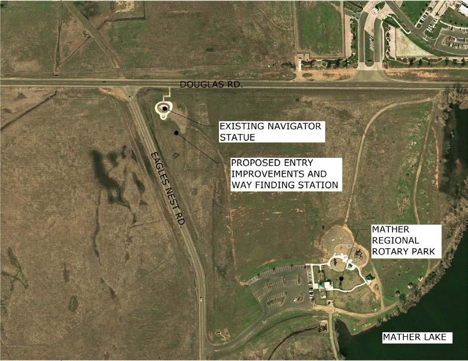 Mather Park Entry and Way Finding Station Mather Park east and west sides of Eagles Project #14 Nest Road, south of Douglas Road, Mather, CA 95655 Department: Regional Parks Estimated Project Cost: