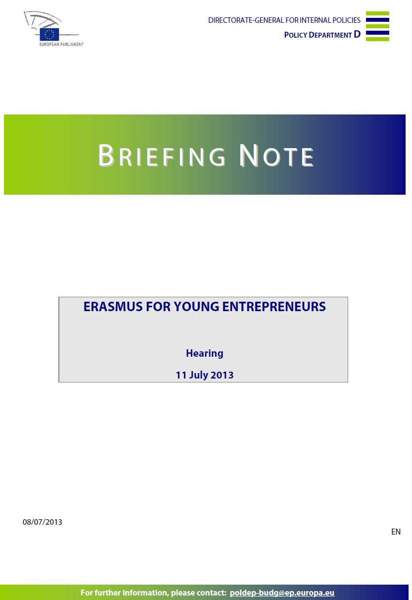 4. Briefing Note from