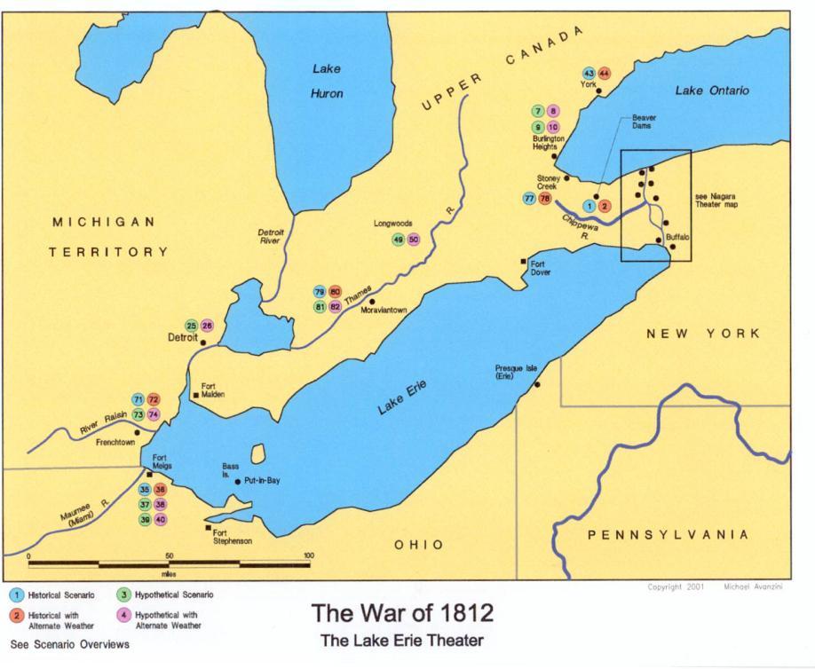 In 1813 the United States went on the attack again. A key goal was to break Britain s control of Lake Erie. The navy gave the task to Commodore Oliver Hazard Perry.