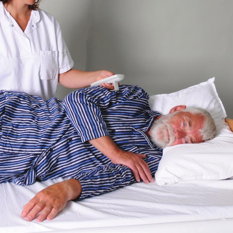 Patient comfort VENDLET increases patient comfort because: The patient experiences a consistent and steady turning procedure, which is comfortable because the sheet supports the body in full length