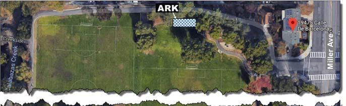 Zone 6 Creekside Park ARK PLANNED Closest Address: 10505 Miller Ave, Cupertino,