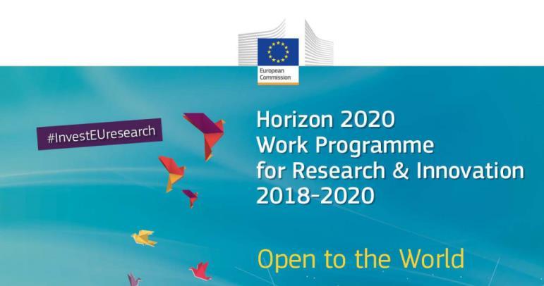 Horizon 2020 Work Programme 2018-20 22 Call topics encouraging cooperation with Japan Year Call identifier Call topics 2018 DT-ART-01-2018 Testing, validation and certification procedures for highly