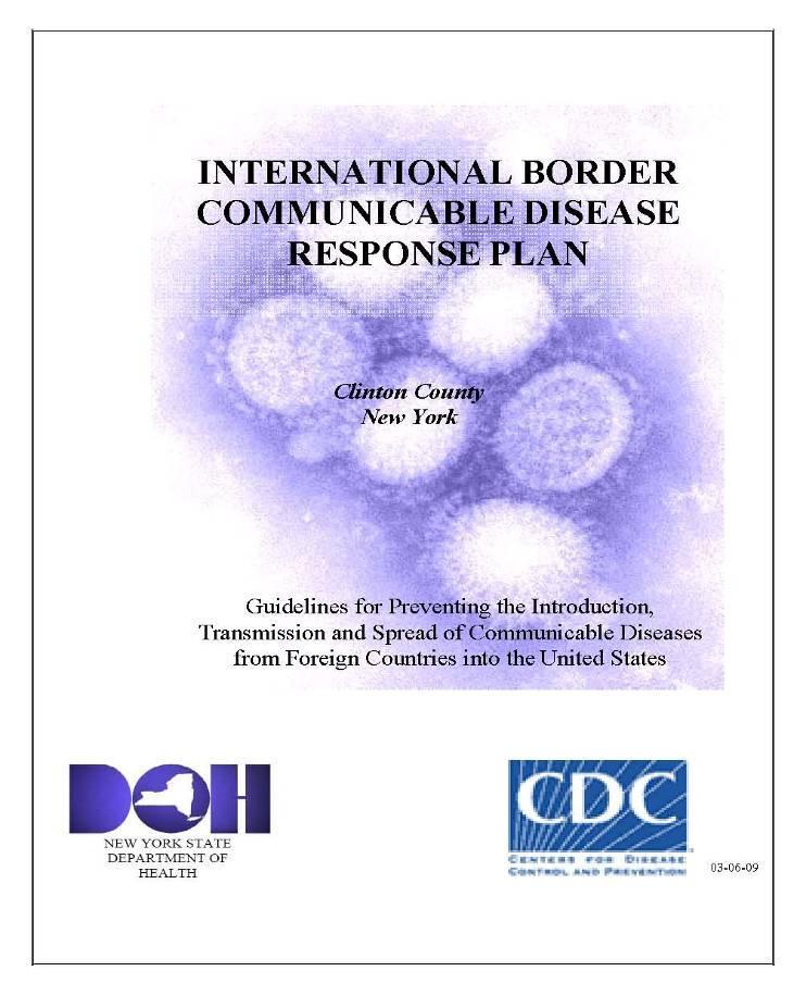 International Border Communicable Disease Response