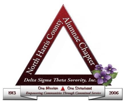 Delta Sigma Theta Sorority, Incorporated North Harris County Alumnae Chapter 12320 Barker Cypress Rd, Ste 600, PMB #229 Cypress, Texas 77429 SCHOLARSHIP APPLICATION INFORMATION The North Harris