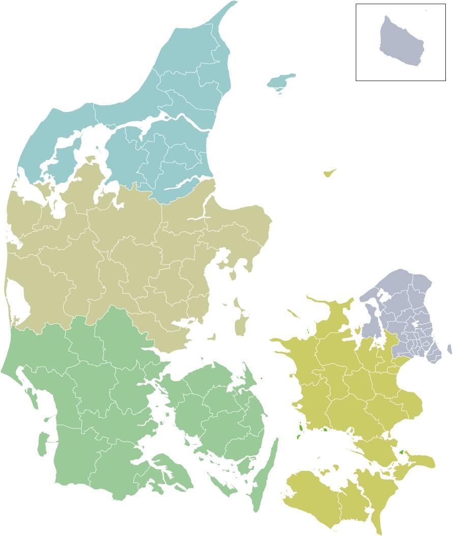 Capital Region of Denmark One of five Administrative & Health Care Regions Population 1,8 mio. 1 hospital trust 6 University Hospitals 40.