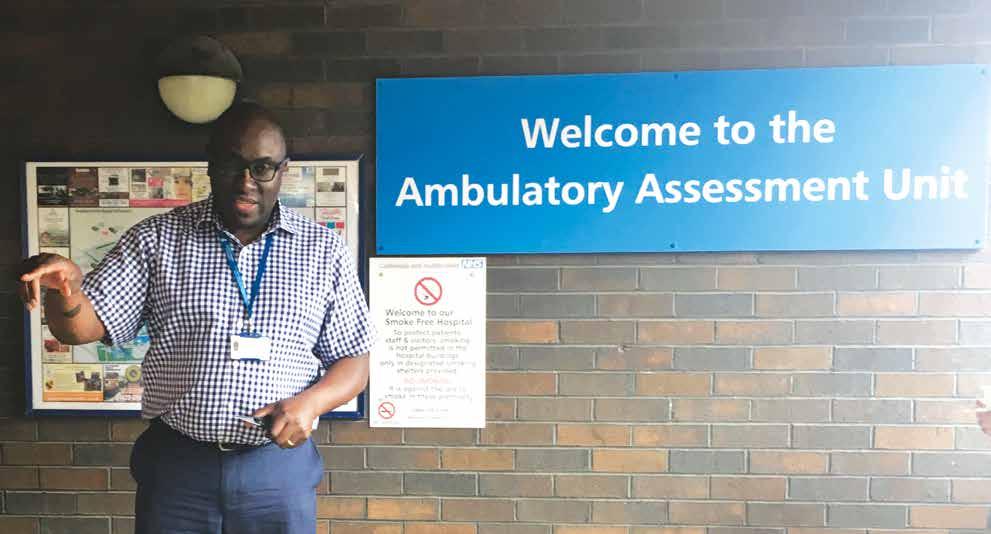 Ambulatory Emergency Care Calderdale and Huddersfield As one of the original AEC Network sites, the Trust is no stranger to ambulatory care and has well-established models of medical
