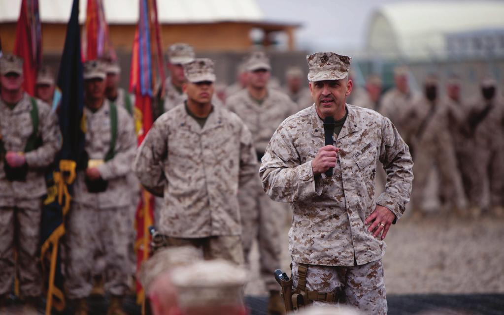 2nd MLG (FWD) relieves 1st MLG (FWD) from logistical responsibility in Helmand There s a saying in the Marine Corps that amateurs talk tactics, but professionals talk logistics, he said.