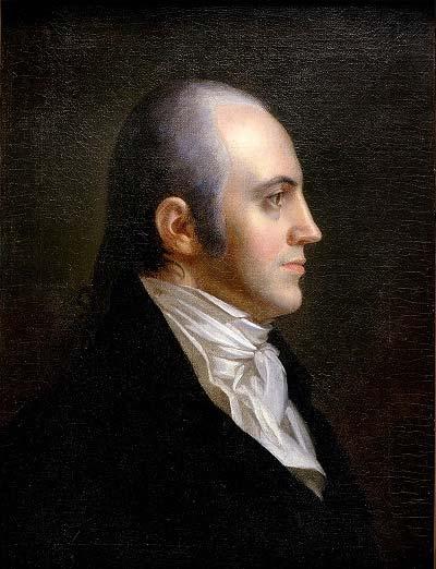 00 Aaron Burr Jr. (February 6, 1756 September 14, 1836) was an American politician. He was the third Vice President of the United States (1801 1805), serving during Thomas Jefferson's first term.