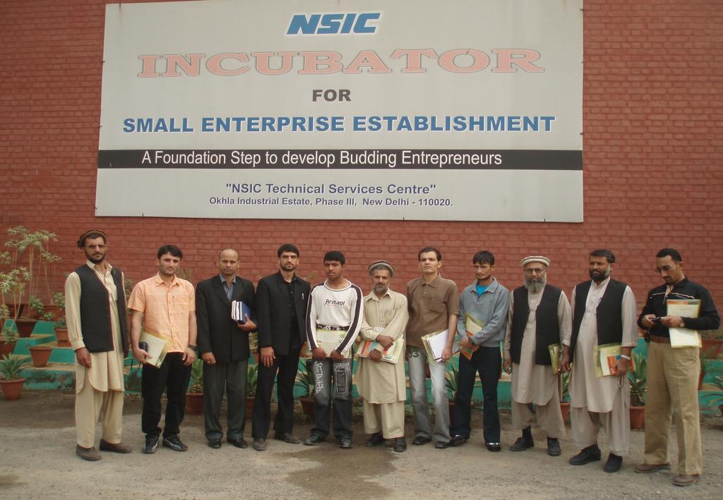 Self Employment Creation through Rapid Incubation NSIC s Rapid Incubation Model aims at creating self employment opportunities using flexible & cost effective MSE projects.