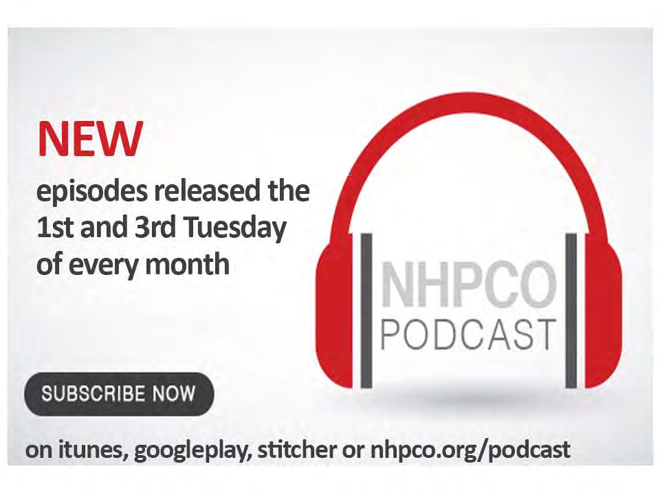 Member Benefits NHPCO members have unlimited access to regulatory and quality information News Briefs Regulatory Alerts Regulatory Round Up (monthly