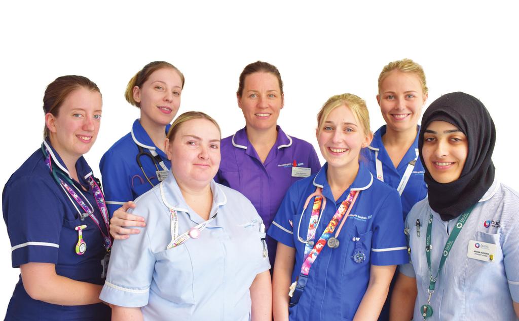 Vision To lead and deliver safe and effective therapy and care which consistently achieves excellent patient and carer experience, via a dynamic, compassionate and competent nursing, midwifery and
