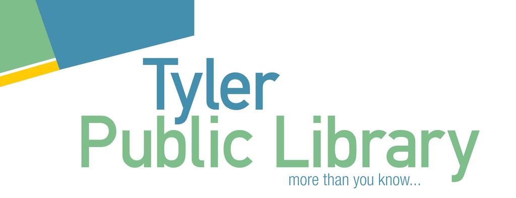 A publication of the Friends of the Tyler Public Library The holidays are upon us and you know what that means: shopping.