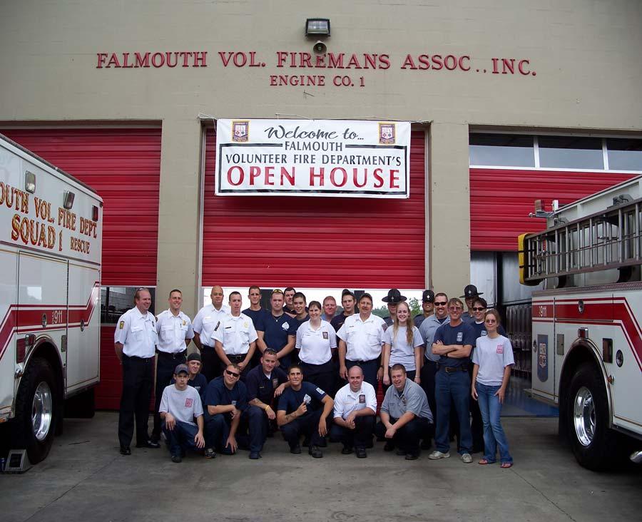 STATION INFORMATION Falmouth Volunteer Firefighter s Association Street Address: 250 Butler Road Fredericksburg, Virginia 22405 Mailing