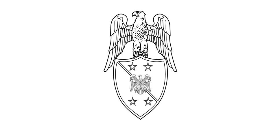 Figure 19 113. Insignia for aides to a General of the Army k. Aides to the Chief of the National Guard Bureau.