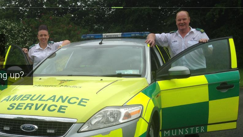COMMUNITY Overview of Community Organisation Munster Medics was founded in 2015 and is a Limerick based cardiac response and first aid training organisation.