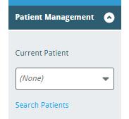 1. Select Search Patients under