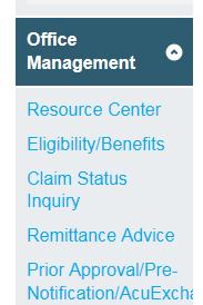1. Select Remittance Advice 2. Select Continue 3.