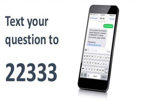 Phone set up: Text the word healthlinc to 22333.