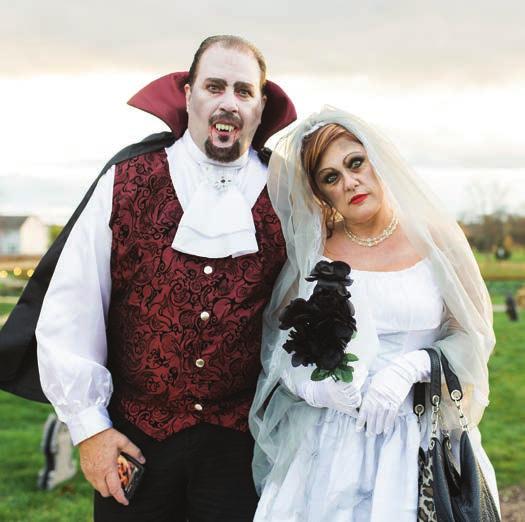 EVENT SPONSORSHIP OPPORTUNITIES: Receive Sponsorship benefits for Vampires Ball Number of Guests: 200 Funds Raised: $25,000+ Hosted at Zingerman s Cornman Farms, guests enjoy a fabulous multi-course