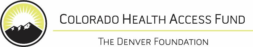 2019 Request for Proposals Increasing Access to Behavioral Health Care in Colorado BACKGROUND The mission of The Denver Foundation is to inspire people and mobilize resources to strengthen our