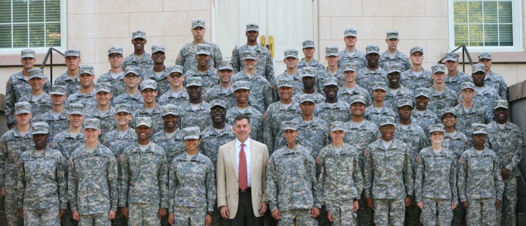 From the Professor of Military Science: LTC Thomas Nelson Greetings from the Georgia Military College ROTC Department!