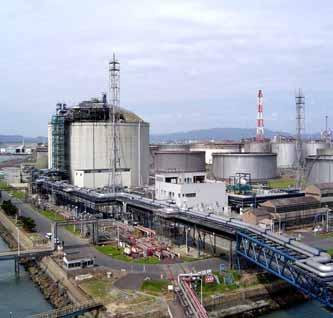 Comprehensive Energy Supply 3/3 23 MIZUSHIMA LNG CO., LTD. & MIZUSHIMA LNG SALES CO., LTD. Mizushima natural gas terminal in Okayama Pref.