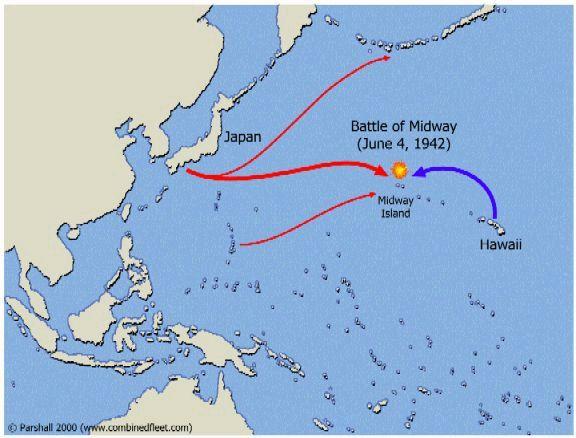 Japan s New Plan Attack island of Midway U.S.
