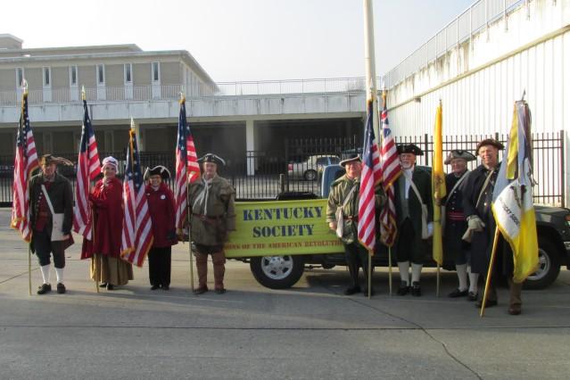 org Sons and Daughters of the American Revolution marched together in the Inauguration Parade for Kentucky s new Governor Matt Bevin.