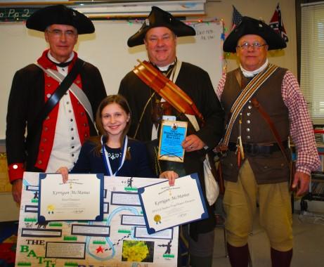 In addition, her poster will go up against the school winner from Southwest Elementary School in Murray to represent the Col. Stephen Trigg Chapter in the Kentucky Society competition.