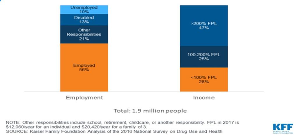 Employment Status and Income of