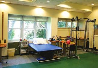 Additionally, we have a common area between the center and our Rehabilitation Units for ambulation and mobility training, which is almost 1000 square feet.